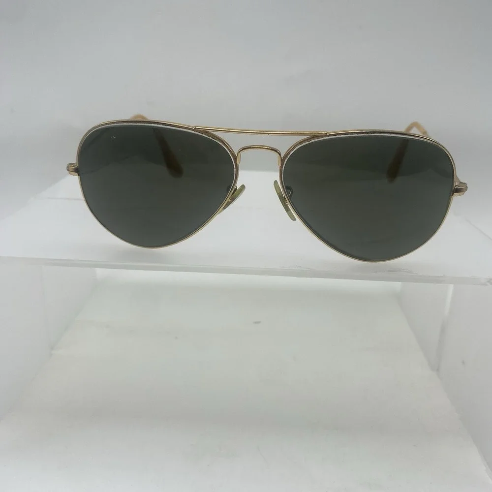 Coach Sunglasses Women FRAME ONLY Aviator Gold Brown 513